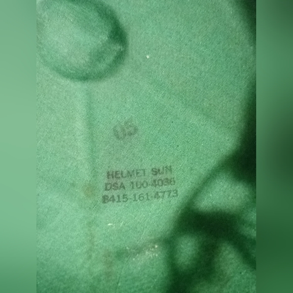 VINTAGE MARINE CORP. GENUINE,PITH SAFARI SUN HAT WATERPROOF,ORIGNAL PIN ON FRONT - Picture 7 of 7